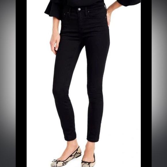 J. Crew | Toothpick Black Jeans Size 27 - Picture 1 of 12